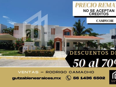 Doomos. Gran Remate, Casa en Venta, Adjudicada, Privanzas, Campeche. RCV