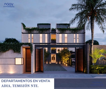 Doomos. Venta de departamentos en Adia Luxury Apartaments, Mérida Yucatán. NPE-399