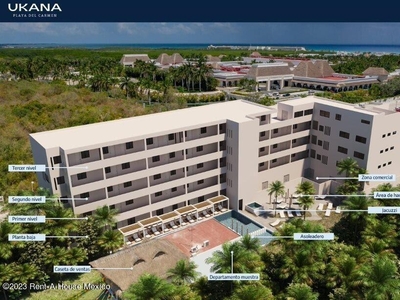 Doomos. Venta departamento 2 recamaras Playa del Carmen MA 23-3878