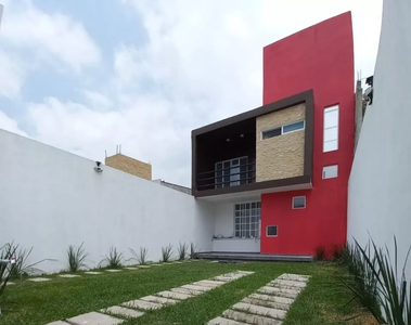 En Venta Hermosa Casa A Estrenarse De 3 Habitaciones En Col. Tetelcingo Apta A Creditos