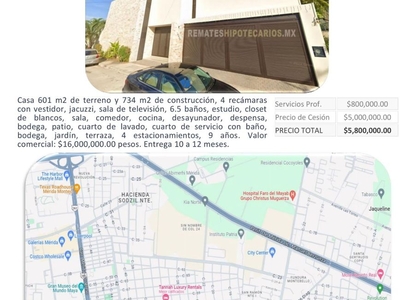 Casa en venta en Mérida de REMATE BANCARIO