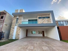 doomos. casa en venta en mérida, privada parque natura lote 126