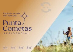 punta cometas terreno en privada residencial,