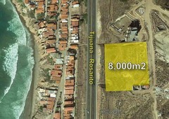 8000 m terreno en venta 8,000 m2, real del mar, tijuana