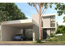 3 cuartos, 172 m preciosa casa en privada residencial modelo piena dzitya