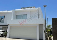 casa en renta en britania residencial, privada con acceso controlado y alberca