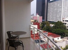 Departamento amueblado y balcon en Renta en Polanco