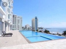 Departamento en venta de 2 recámaras frente al mar