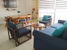 departamentos en renta - 70m2 - 2 recámaras - cancun - 14,500