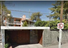 doomos. casa de tres pisos con amplio jardin junto a la estacion de tren ligero xochimilco, cdmx ega