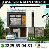 doomos. casa en venta de tres niveles, en lomas, entrega diciembre 2022, 4 recámaras, súper precio y ubicación