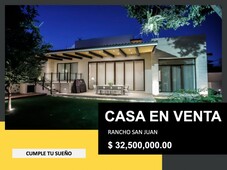 NO TE LO PUEDES PERDER. ¡Exclusiva y hermosa residencia en Rancho San Juan!