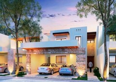 Casa en venta Merida con habitacion en planta baja en privada Amara Yucatan