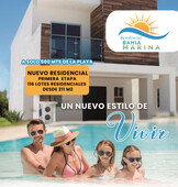 terreno en venta en fraccionamiento marina mazatlán, mazatlán, sinaloa