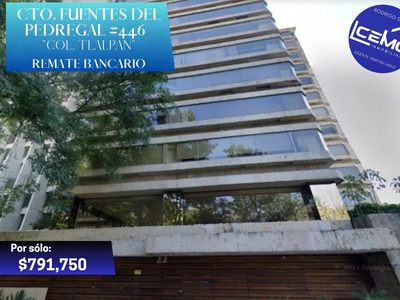 Amplio Departamento En Excelente Zona De Tlalpan - Remate Bancario