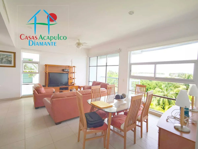 Cad Mayan Lakes 1-501. Terraza Con Vista A Los Jardines Y Albercas