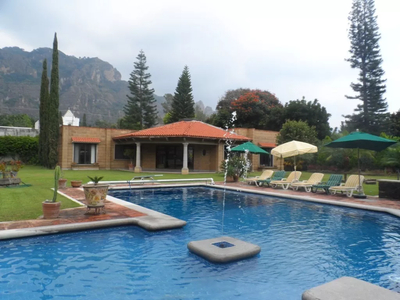 Casa Para Fin De Semana En El Valle De Atongo De Tepoztlàn