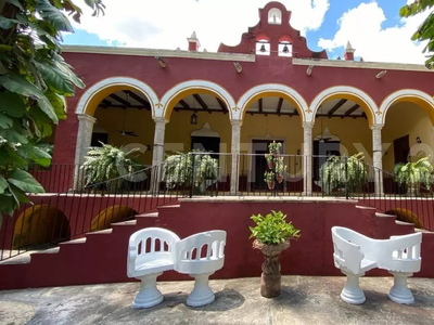 Residencia En Hacienda Henequenera En Venta. Itzincab Palomeque Yucatan
