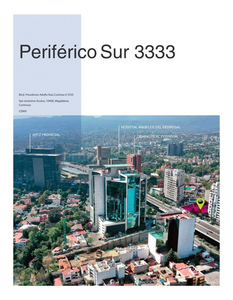 Terreno Periférico Sur 3333 Cdmx Cerca De Plaza Artz Pedregal,hospital Ángeles Del Pedregal,colegio La Salle,liceo Mexicano Japoné E Impi, Zona De Alto Valor Para Modelo De Departamentos En Renta