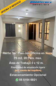 Rento 1er. Piso En Casa Sola