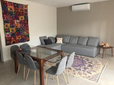 departamentos en renta - 120m2 - 2 recámaras - cancun - 40,000