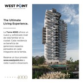 2 cuartos, 186 m west point departamentos en preventa excelente opción inversión