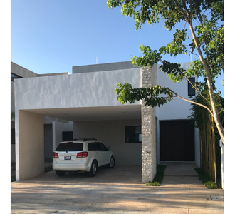 Renta De Casa En Residencial Zendera Conkal Merida Yucatan