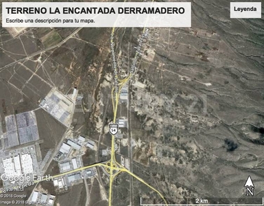 Terreno Carretera Saltillo Zacatecas Cerca De Chrysler Derramadero