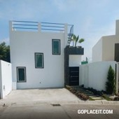 casa nueva en venta - jiutepec centro para estrenar, jiutepec - 3 baños - 170 m2