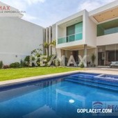 venta de casa sola, col. volcanes, cuernavaca, mor...clave 3165, los volcanes - 5 baños