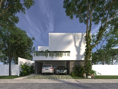 Doomos. Casa en venta en Cholul, Mérida dentro de privada residencial de lujo