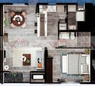 Departamento En Venta En Colonial Lagrange, San Nicolás De Los Garza, Nuevo León