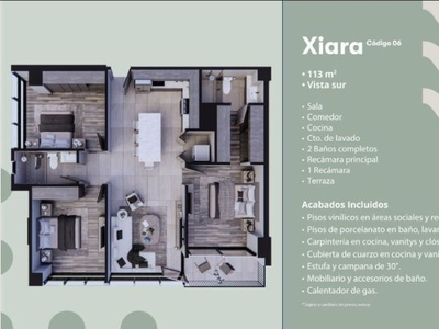 Departamento nuevo en Xávia - modelo XIARA , Tijuana BC