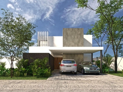 Doomos. Casa en venta en PRIVASA SOLUNA en Temozón a 5 min de Plaza La Isla,Mérida,Yucatán.