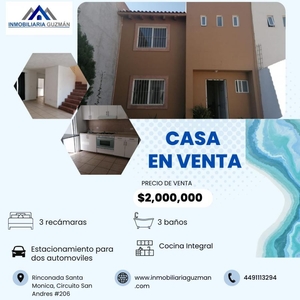 Casa en Venta en San Andres Aguascalientes, Aguascalientes