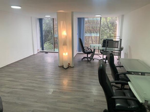 Condesa, Oficina 48m2, Baño, 2 Privados, Vista Arbolada, Muy Cerca Parque México