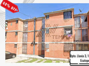 Departamento En Valle De Ecatepec Increíble Oportunidad De Inversión