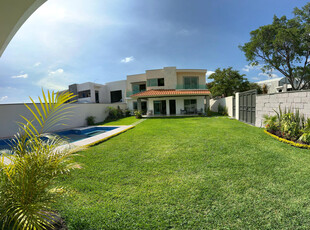 Hermosa Casa De Lujo, Alberca, Jardín, Palapa, Seguridad