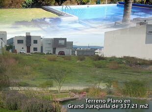 Hermoso Terreno Plano De 337.21 M2 En Grand Juriquilla, Albe