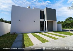 casas en venta - 320m2 - 3 recámaras - real montejo - 2,700,000