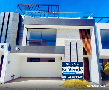 CASA EN VENTA CON ROOF GARDEN EN ZONA LOMAS DE ANGELÓPOLIS, PUEBLA