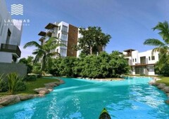 2 cuartos, 98 m departamento amueblado amplio con amenidades en mayakoba