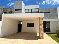 casa en venta en mérida, cholul, albarella mod. h3, 2 etapa, sep 2022.