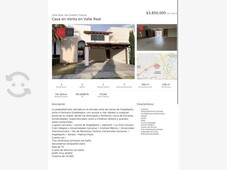 casa en venta en valle real