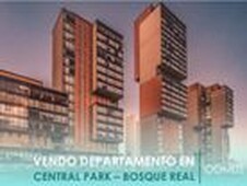 departamento en venta av. del silencio 20 , bosque real, huixquilucan