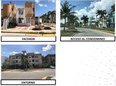 doomos. casa en venta, condominio villa maya riviera, solidaridad, playa del carmen, 2 recamaras, escritura sin posesión, contado muy negociable clave 60237