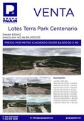 terra park centenario lotes industriales y de servicios 435 m2