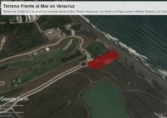 Terreno al pie de la Playa para Torre Departamentos en Veracruz