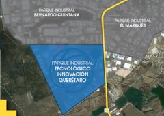 Terreno en Venta, P.I. el Tecnológico INNOCACION QRO (BB)