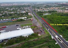 Terreno en Zona Norte de Veracruz con acceso a autopista y Boulevard Portuario.$1,000/m2